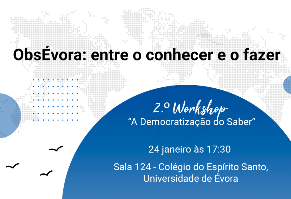 Workshop 2 - A Democratização do Saber