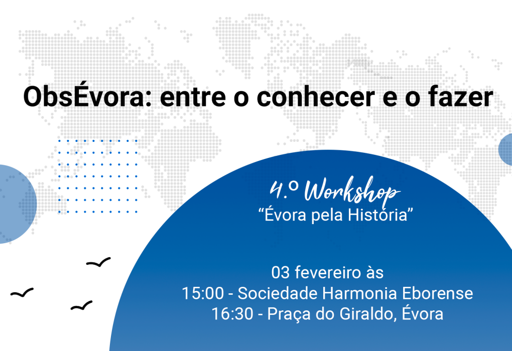 Workshop 4 - Évora pela História